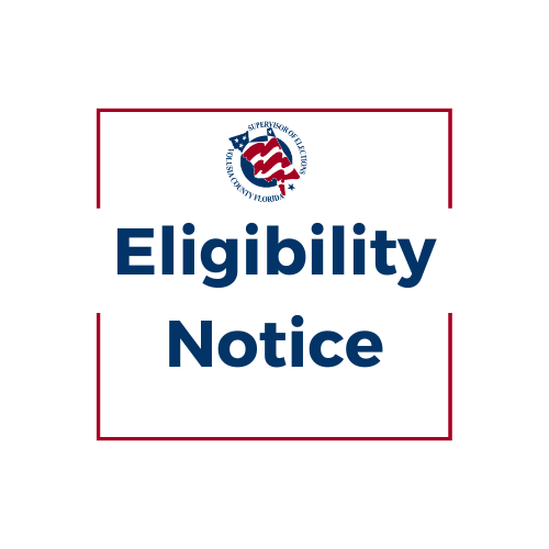 Voter Eligibility Notice - March 22, 2024 Image
